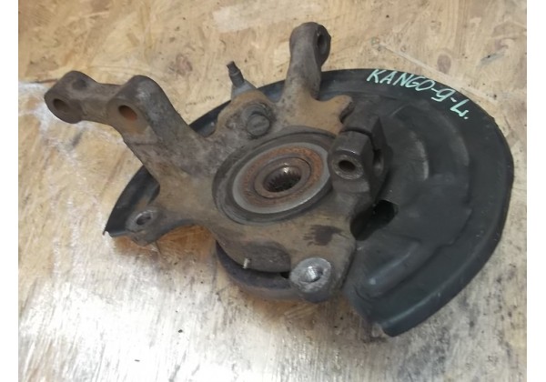 Поворотний кулак лівий (цапфа), ступиця, під ABS, 23 шлиця Renault Kangoo, 4х4